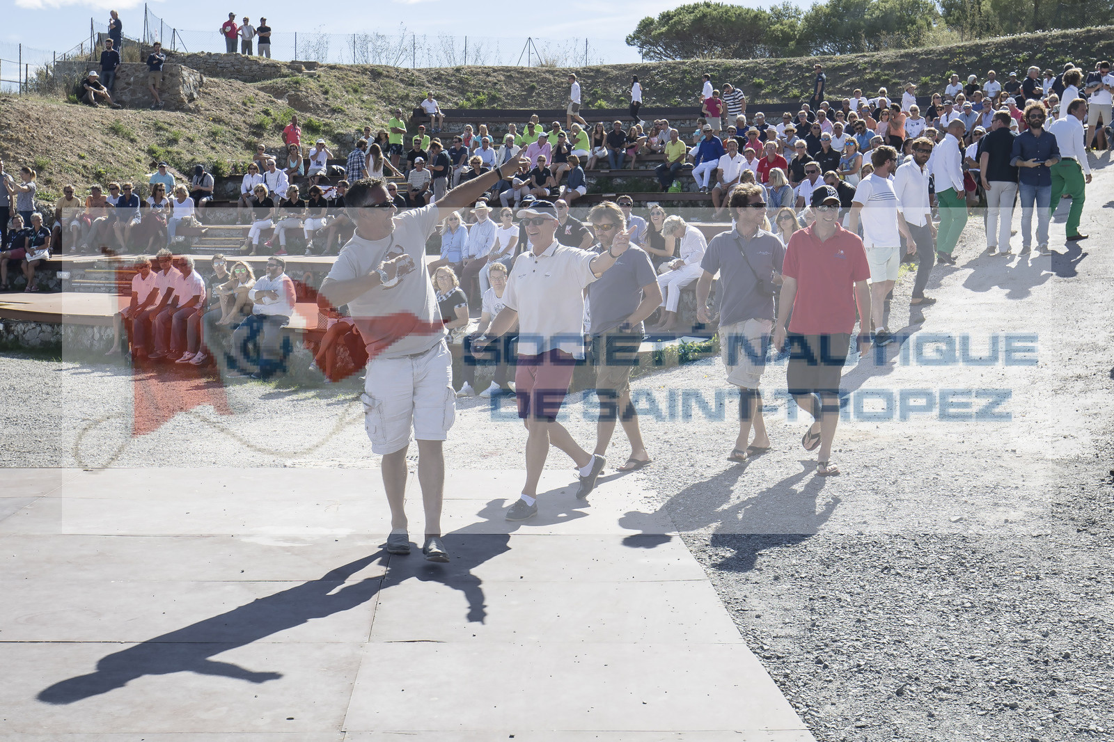 06 10 2017, Saint-Tropez (FRA,83), Les Voiles de Saint-Tropez 2017, jour , Remise des prix 06 10 2017, Saint-Tropez (FRA,83), Les Voiles de Saint-Tropez 2017, jour , Remise des prix