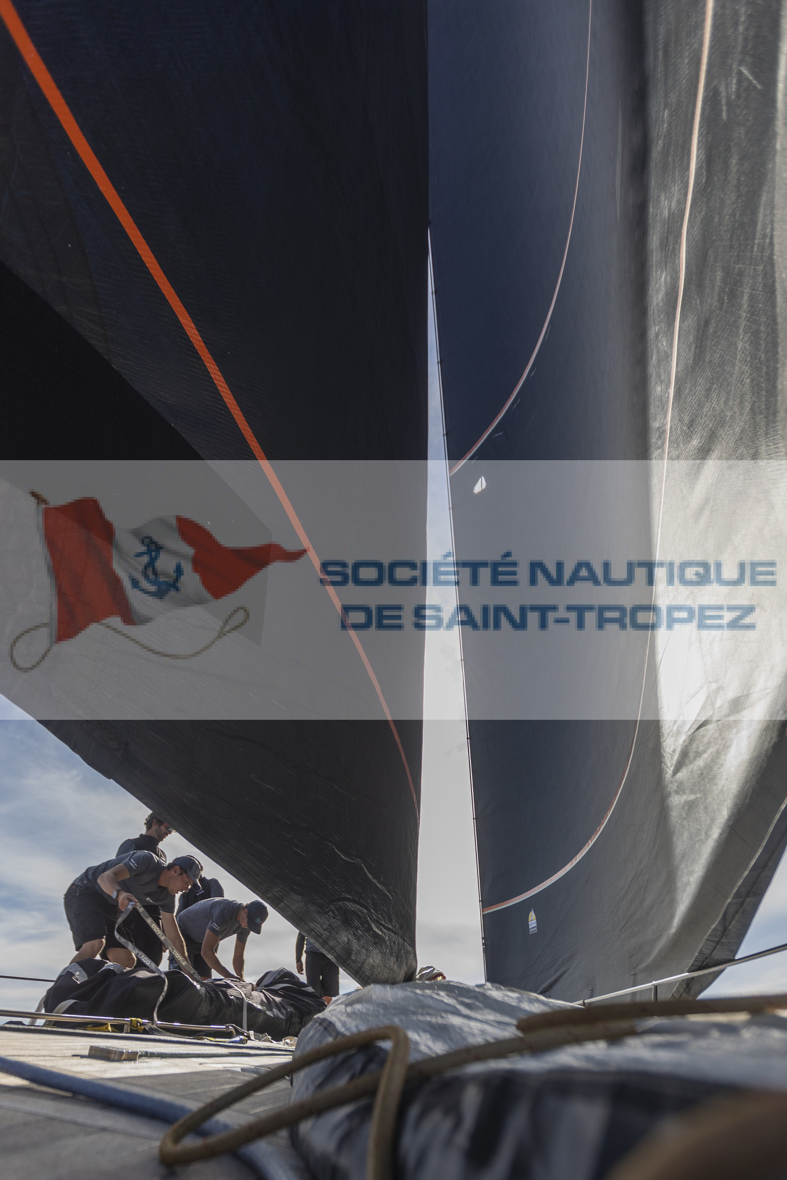 03 10 2022, Saint-Tropez (FRA,83), Voiles de Saint-Tropez 2022,  entraînement des maxis, A bord de Sipirit of Malouen X 03 10 2022, Saint-Tropez (FRA,83), Voiles de Saint-Tropez 2022,  entraînement des maxis, A bord de Sipirit of Malouen X