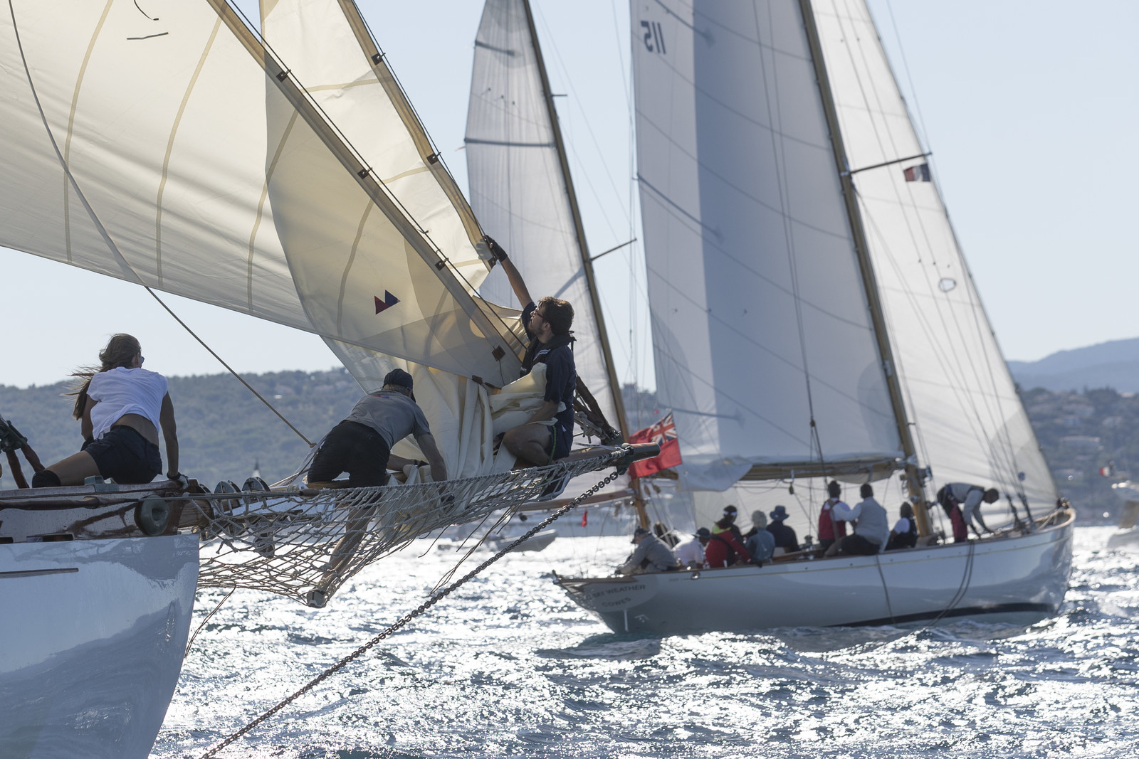 26 09 2022, Saint-Tropez (FRA,83), Voiles de Saint-Tropez 2022, Premier jour de course pour les IRC - ENtraînements pour les classiques 26 09 2022, Saint-Tropez (FRA,83), Voiles de Saint-Tropez 2022, Premier jour de course pour les IRC - ENtraînements pour les classiques