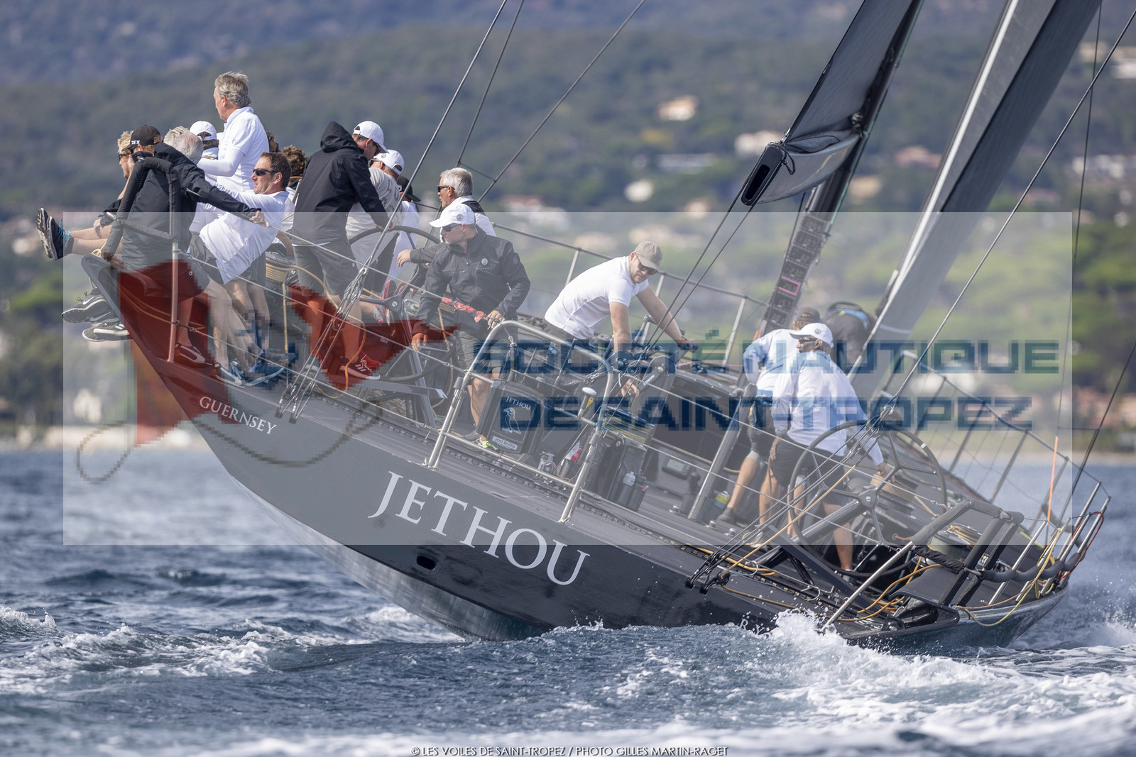 02 10 2022, Saint-Tropez (FRA,83), Voiles de Saint-Tropez 2022,  entraînement des maxis
