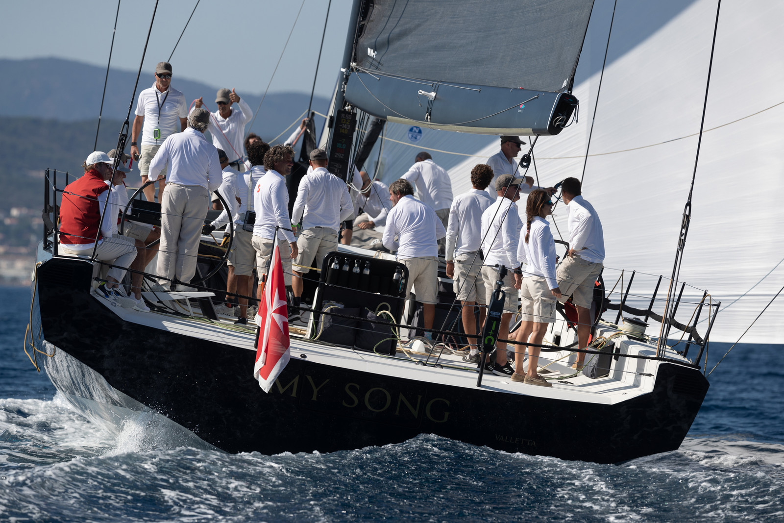 29 09 2023, Saint-Tropez (FRA,83), Les Voiles de Saint-Tropez 2023, Trainings