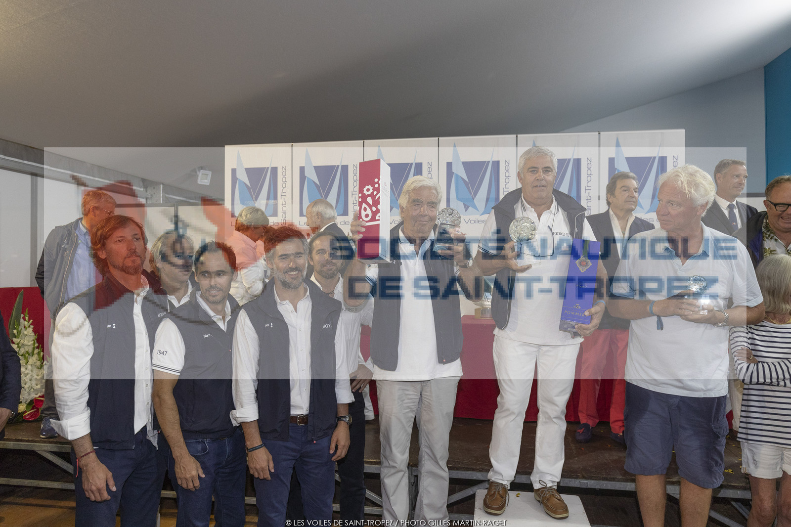 7 10 2018 Saint-Tropez (FRA,83), LEs Voiles de Saint-Tropez 2018, jour 8, prize giving 7 10 2018 Saint-Tropez (FRA,83), LEs Voiles de Saint-Tropez 2018, jour 8, prize giving