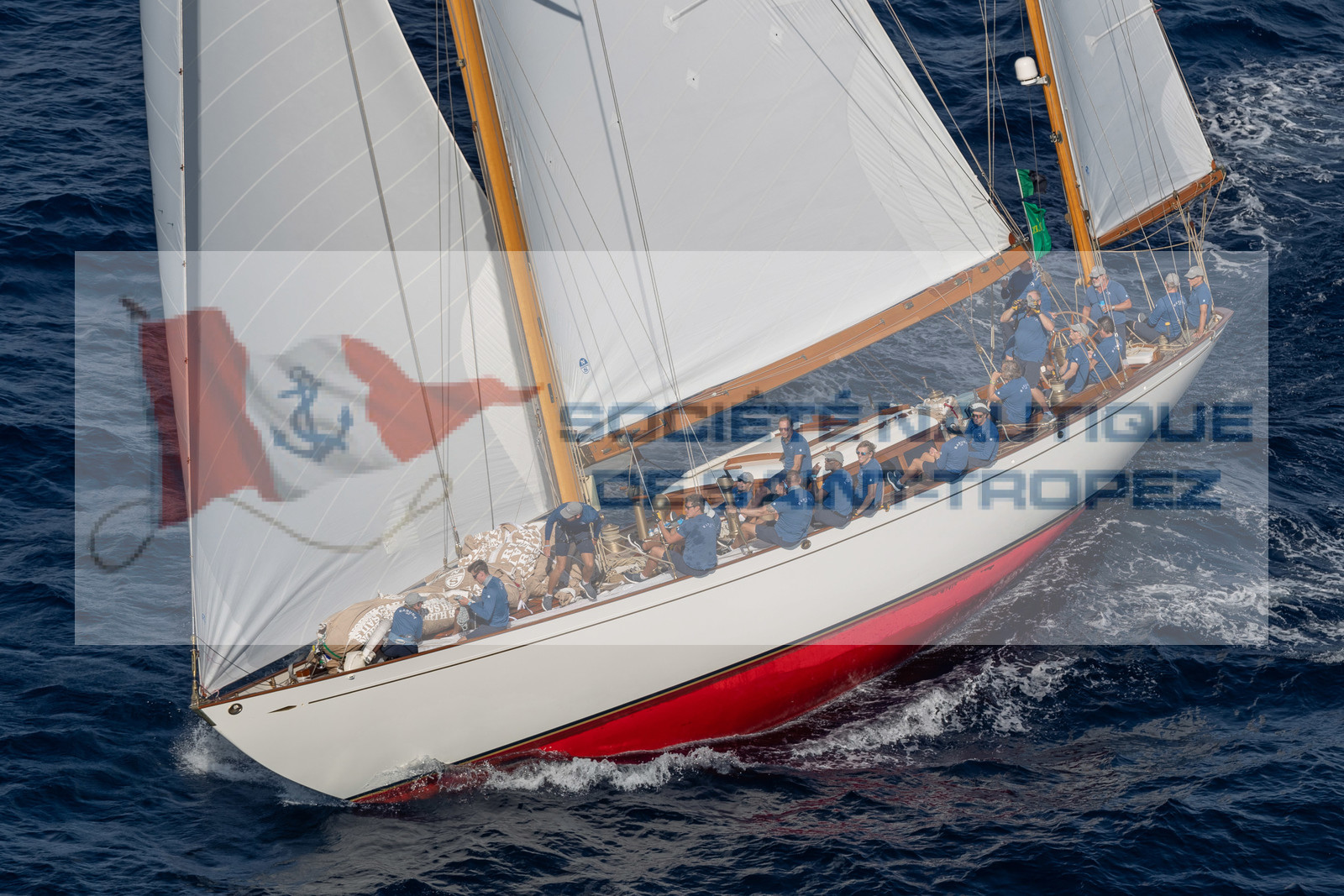 03 10 2023, Saint-Tropez (FRA,83), Les Voiles de Saint-Tropez 2023, Race Day 3, Trophée Rolex, Baruna