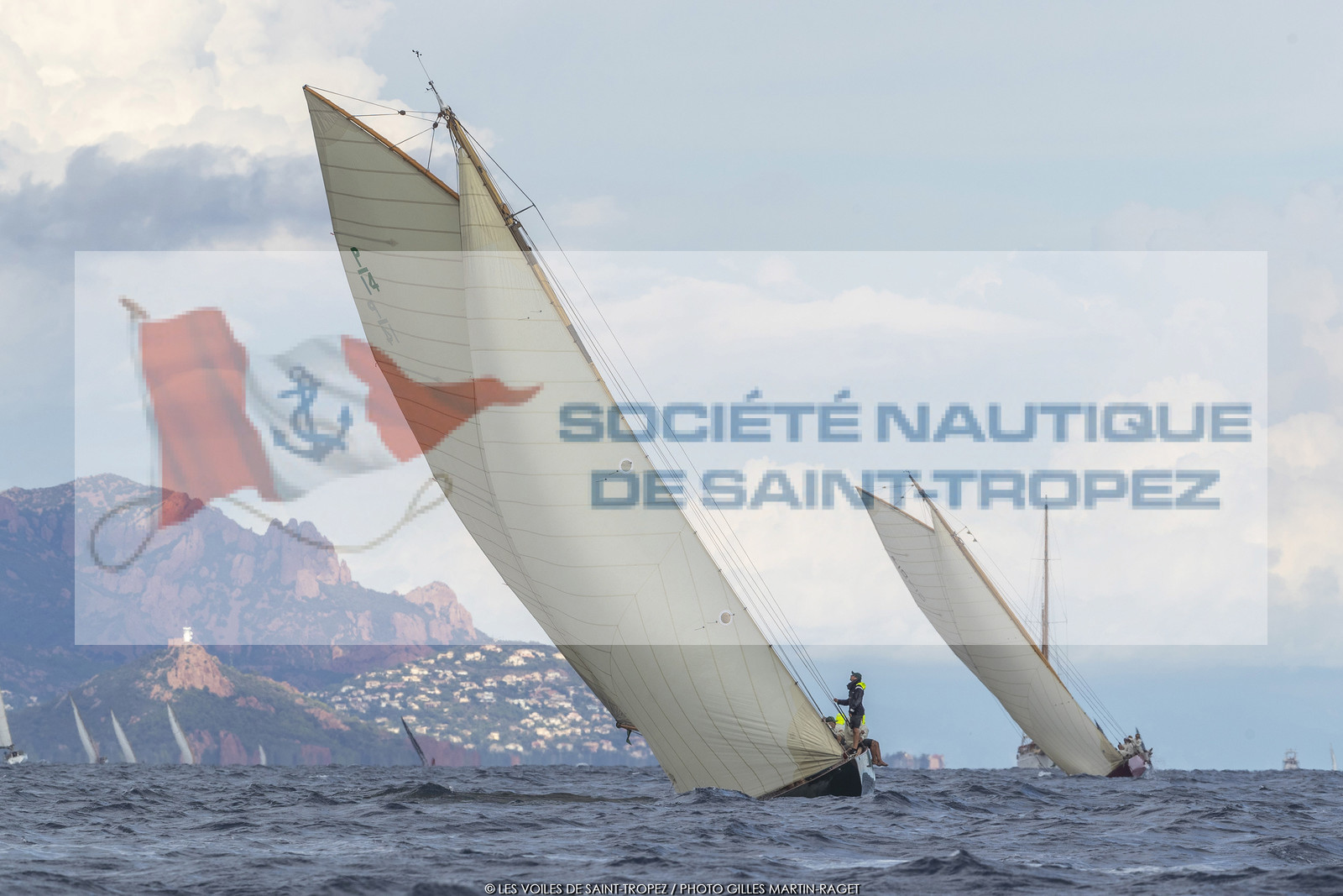 25 09 2022, Saint-Tropez (FRA, 83), Les Voiles de Saint-Tropez 2022, Arrivée des bateaux et de la Coupe d'Automne du Yacht Club de France, P Class