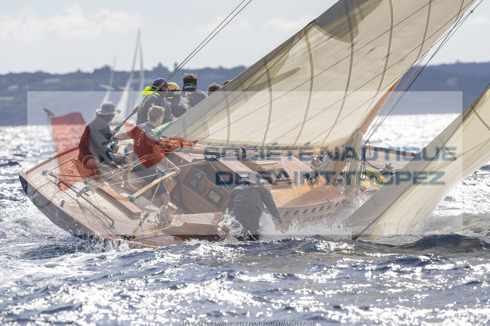 25 09 2022, Saint-Tropez (FRA, 83), Les Voiles de Saint-Tropez 2022, Arrivée des bateaux et de la Coupe d'Automne du Yacht Club de France, P Class 25 09 2022, Saint-Tropez (FRA, 83), Les Voiles de Saint-Tropez 2022, Arrivée des bateaux et de la Coupe d'Automne du Yacht Club de France, P Class