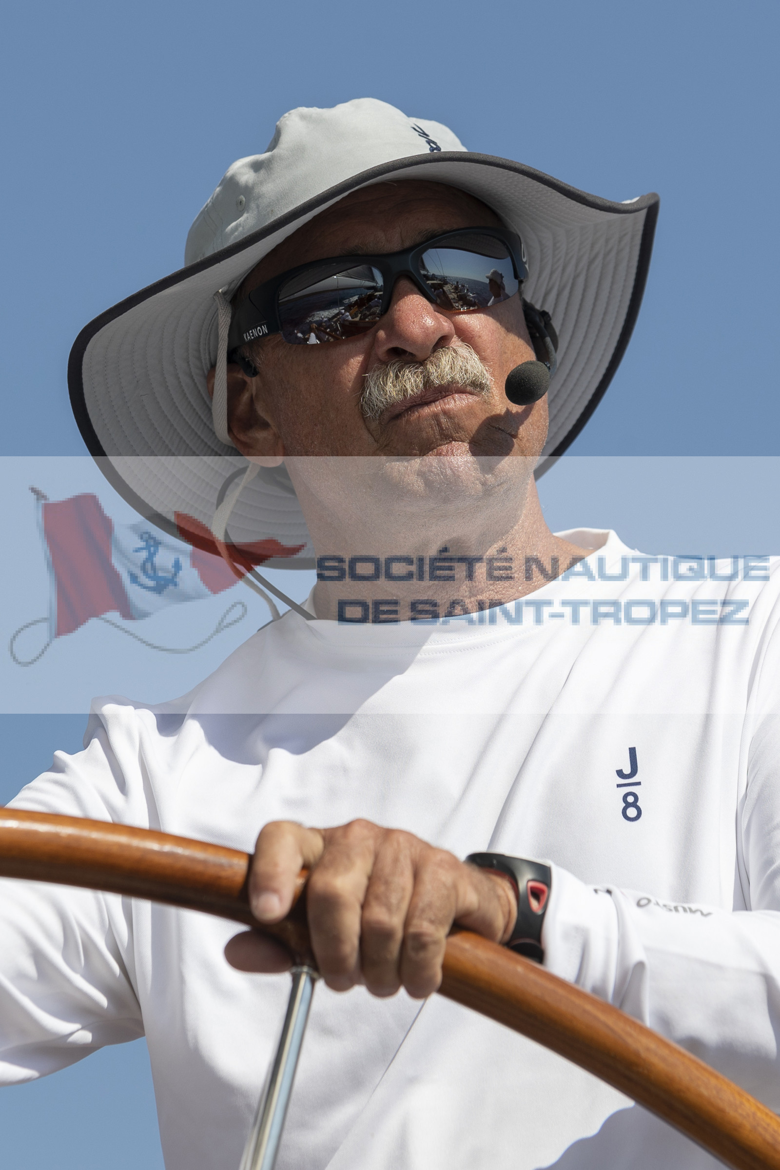 Peter Holmberg, helmsman J Class Topaz