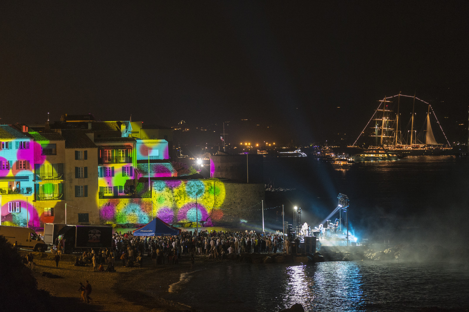 02 10 2014, Saint-Tropez (FRA,83), Voiles de Saint-Tropez 2014, Day 6, Fête des équipages   Crew party 02 10 2014, Saint-Tropez (FRA,83), Voiles de Saint-Tropez 2014, Day 6, Fête des équipages   Crew party