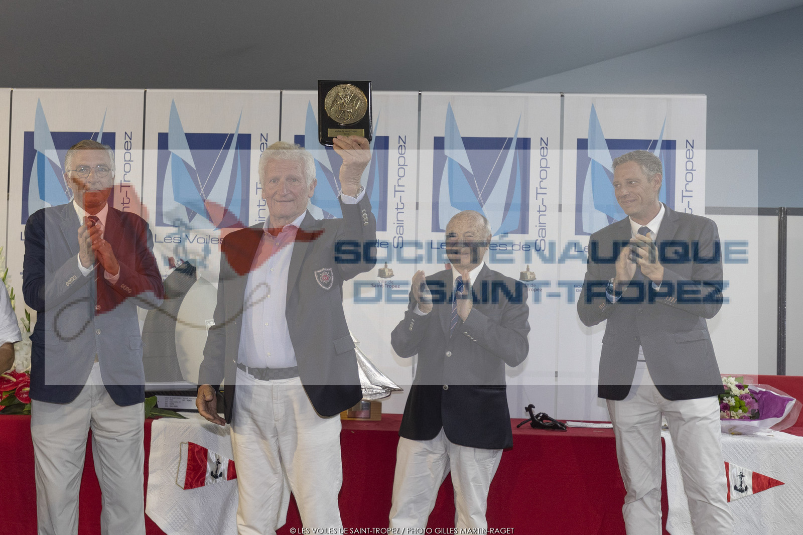 7 10 2018 Saint-Tropez (FRA,83), LEs Voiles de Saint-Tropez 2018, jour 8, prize giving 7 10 2018 Saint-Tropez (FRA,83), LEs Voiles de Saint-Tropez 2018, jour 8, prize giving