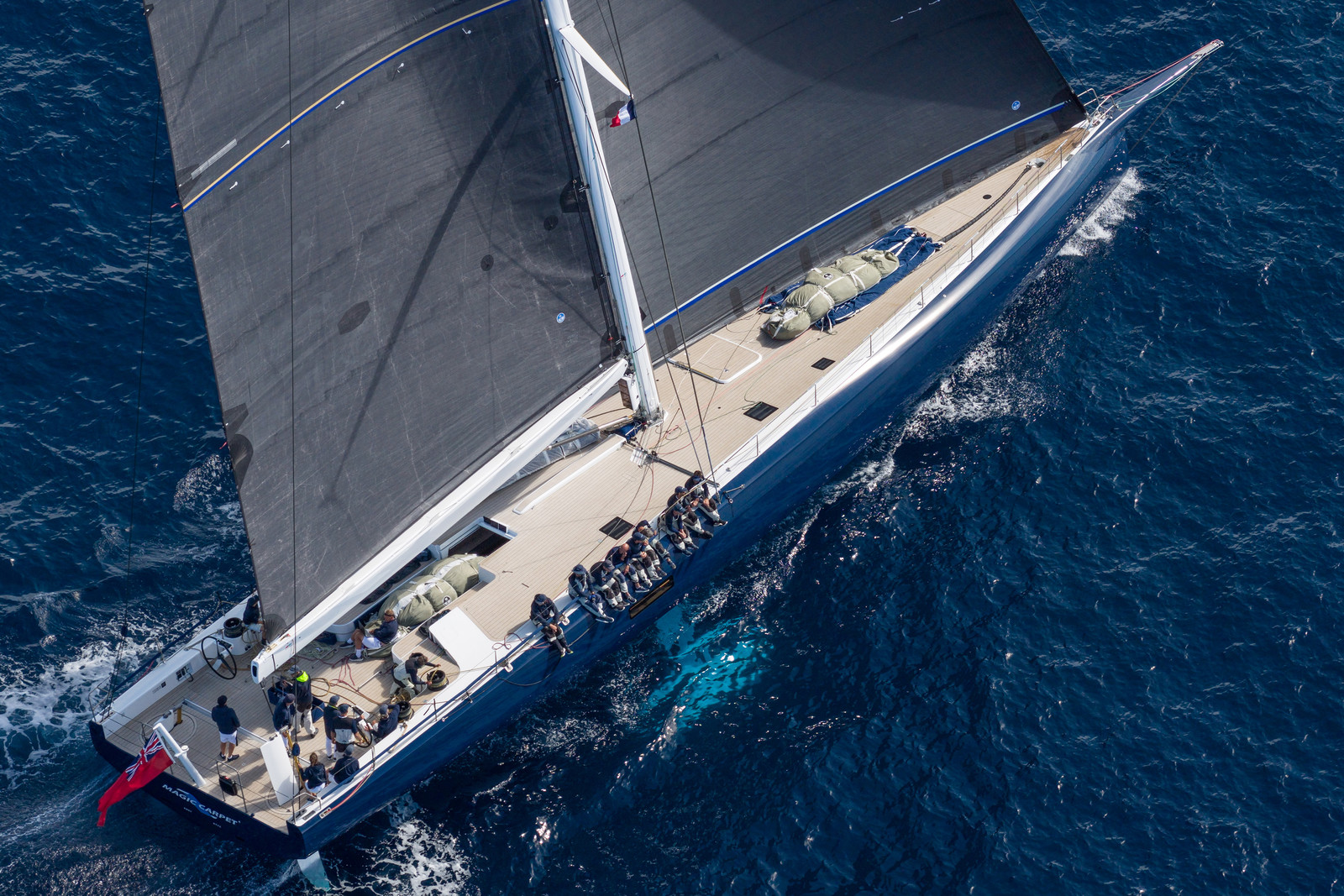 27 09 2025, Saint-Tropez (FRA), Voiles de Saint-Tropez 2025, Trainings, Magic Carpet E
