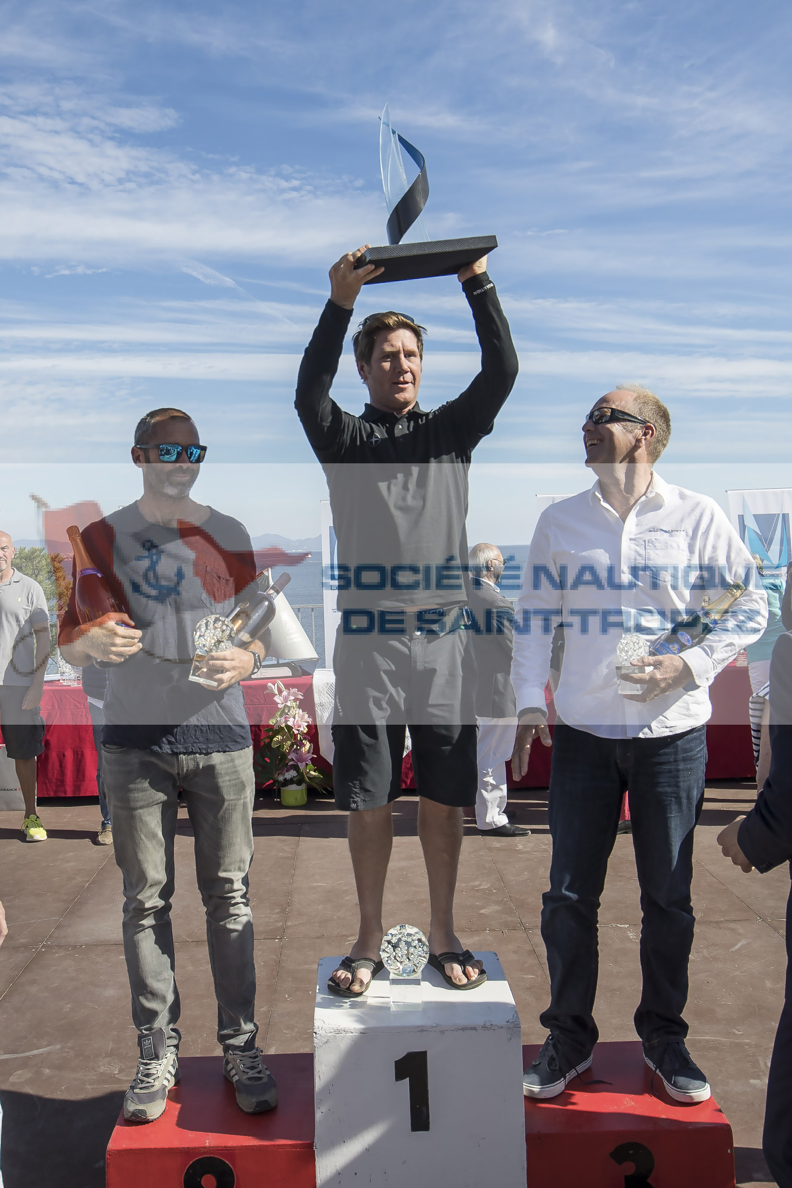 06 10 2017, Saint-Tropez (FRA,83), Les Voiles de Saint-Tropez 2017, jour , Remise des prix
