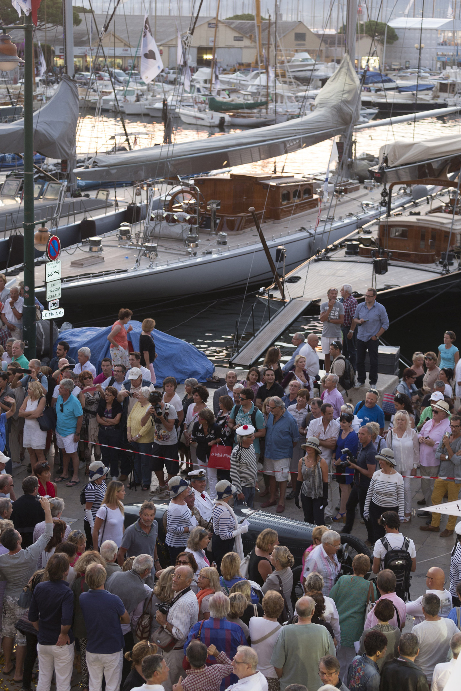 02 10 2014, Saint-Tropez (FRA,83), Voiles de Saint-Tropez 2014, Day 4, défilé des équipages   crew parade 02 10 2014, Saint-Tropez (FRA,83), Voiles de Saint-Tropez 2014, Day 4, défilé des équipages   crew parade