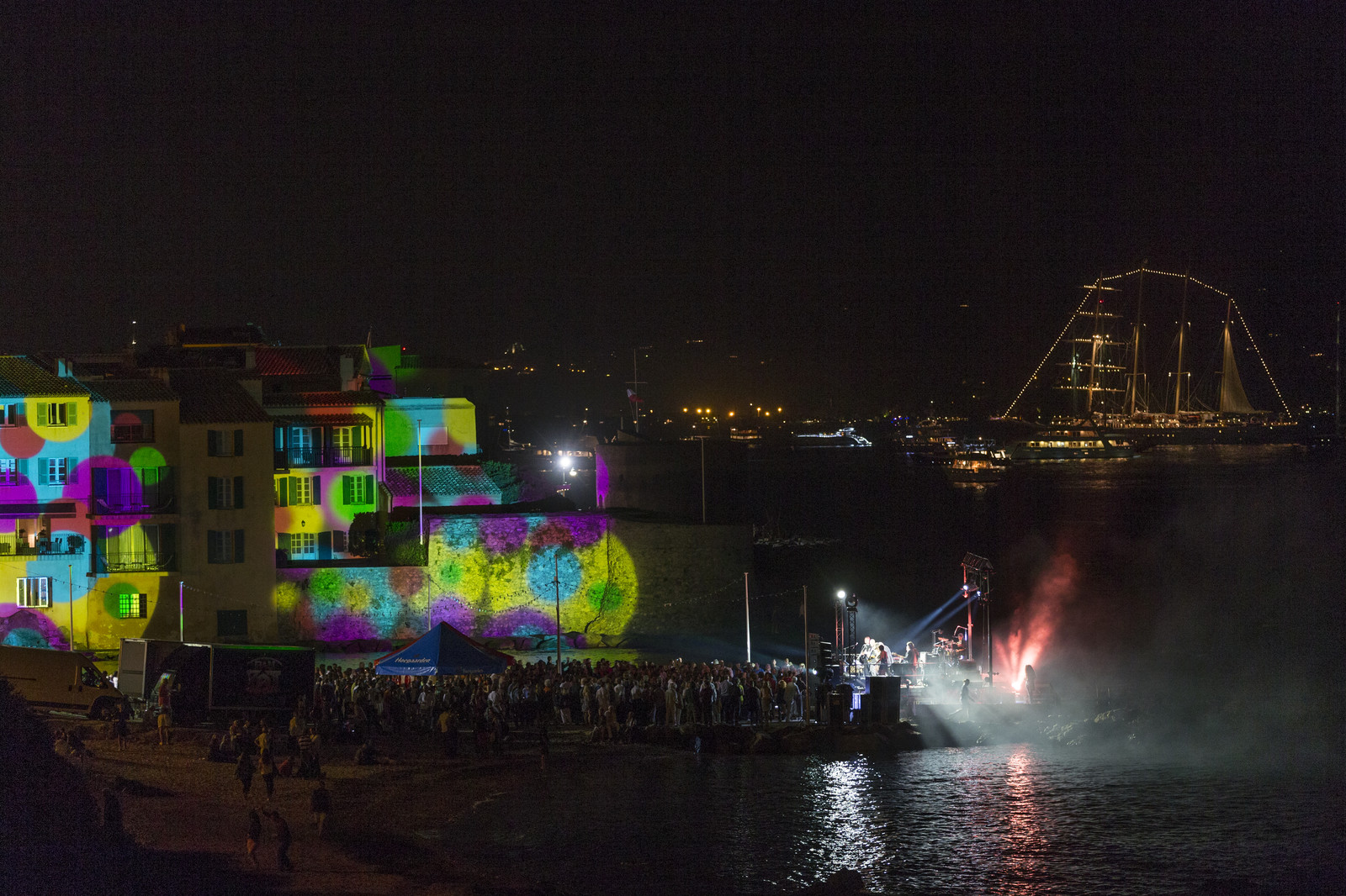 02 10 2014, Saint-Tropez (FRA,83), Voiles de Saint-Tropez 2014, Day 6, Fête des équipages   Crew party 02 10 2014, Saint-Tropez (FRA,83), Voiles de Saint-Tropez 2014, Day 6, Fête des équipages   Crew party
