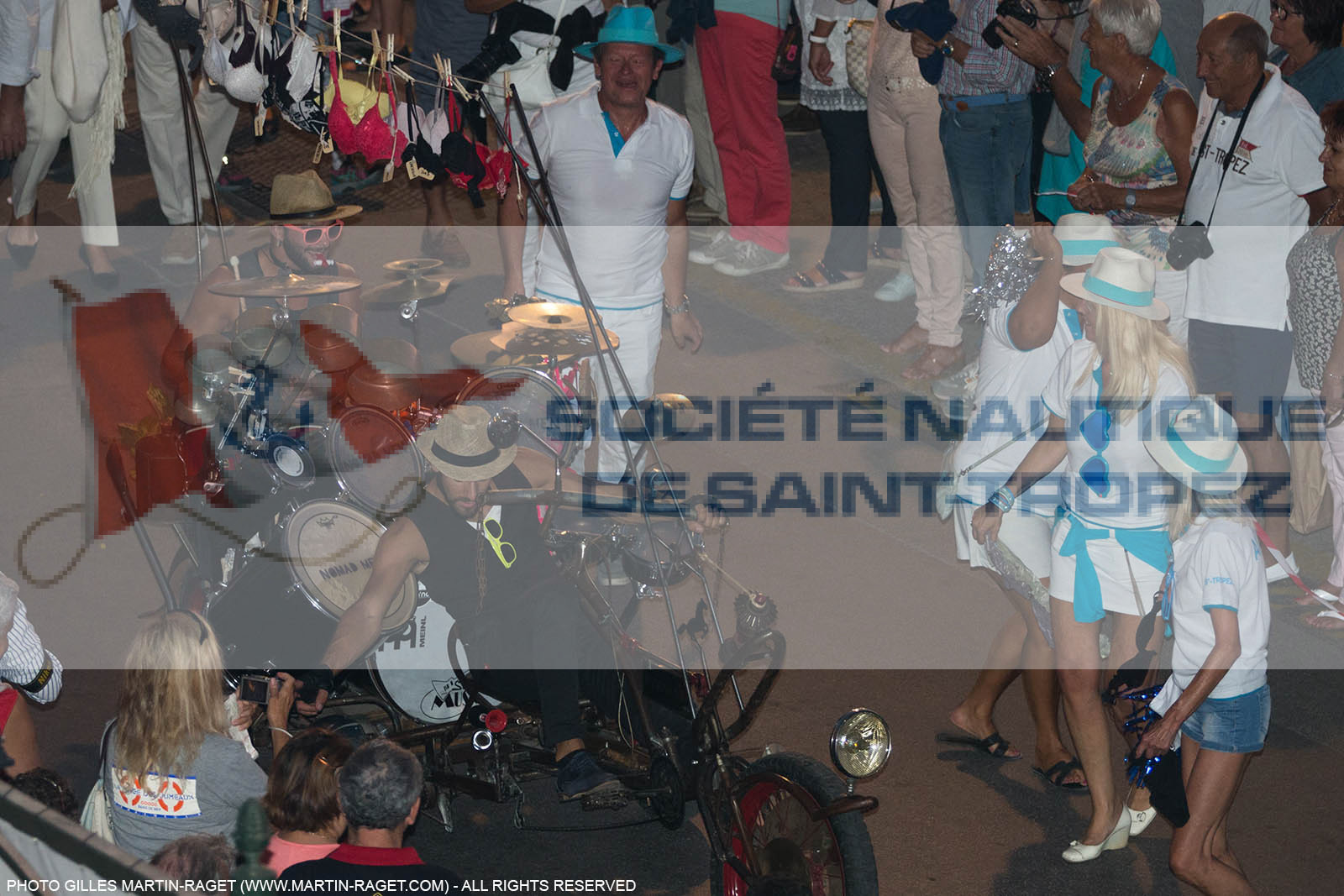 29 09 2016, Saint-Tropez (FRA,83), Voiles de Saint-Tropez 2016, Challenge Day, Crew parade 29 09 2016, Saint-Tropez (FRA,83), Voiles de Saint-Tropez 2016, Challenge Day, Crew parade