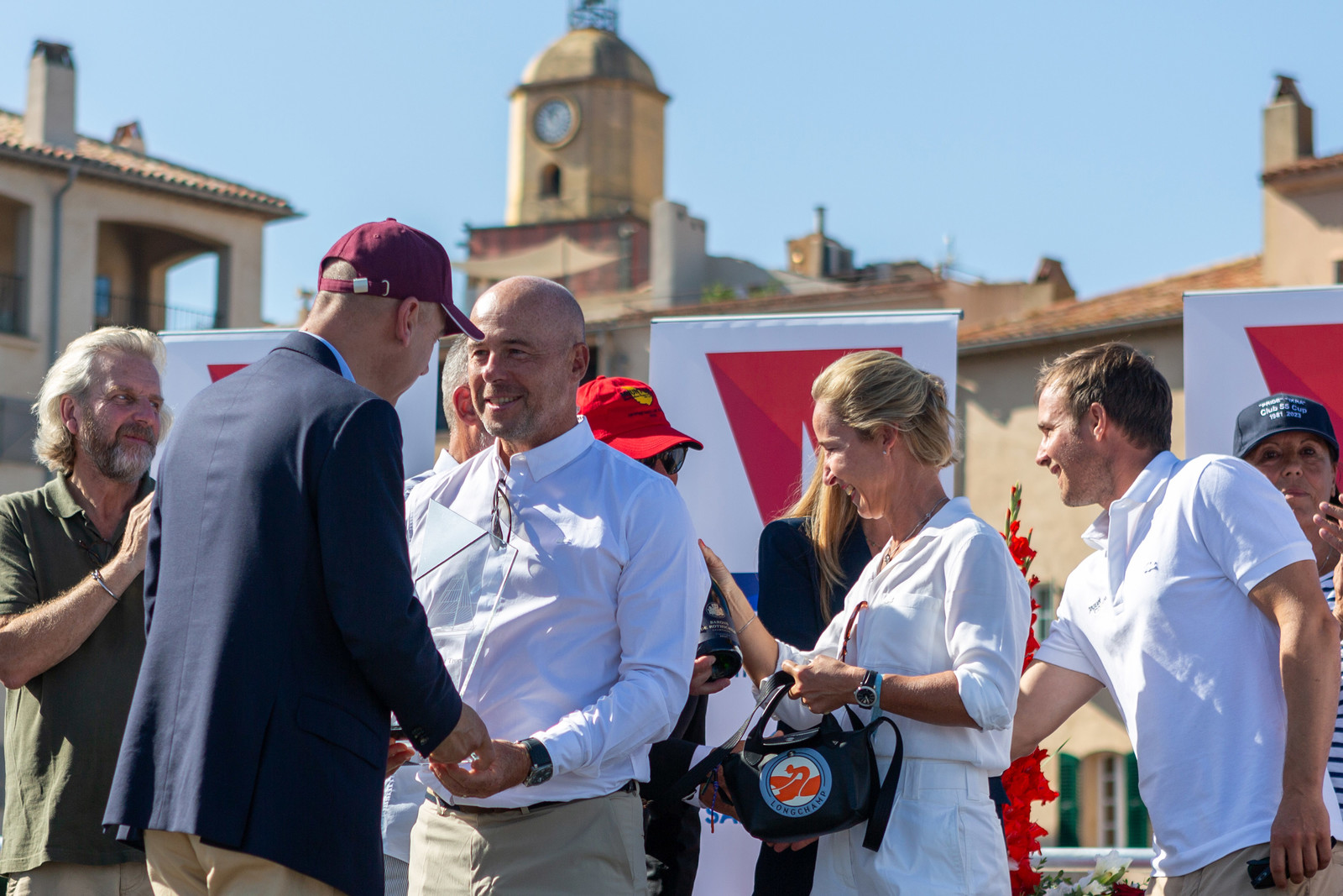 08 10 2023, Saint-Tropez (FRA,83), Les Voiles de Saint-Tropez 2023, Prizegiving classics and moderns