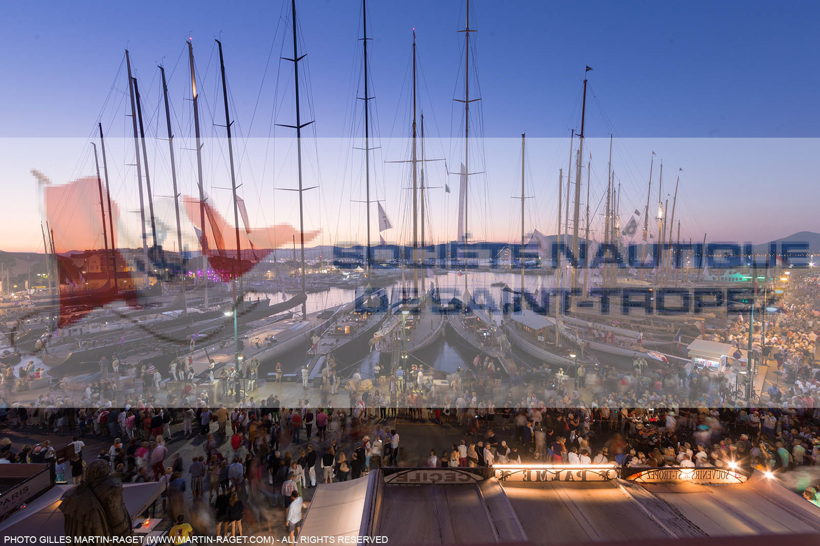 29 09 2016, Saint-Tropez (FRA,83), Voiles de Saint-Tropez 2016, Challenge Day, Crew parade 29 09 2016, Saint-Tropez (FRA,83), Voiles de Saint-Tropez 2016, Challenge Day, Crew parade