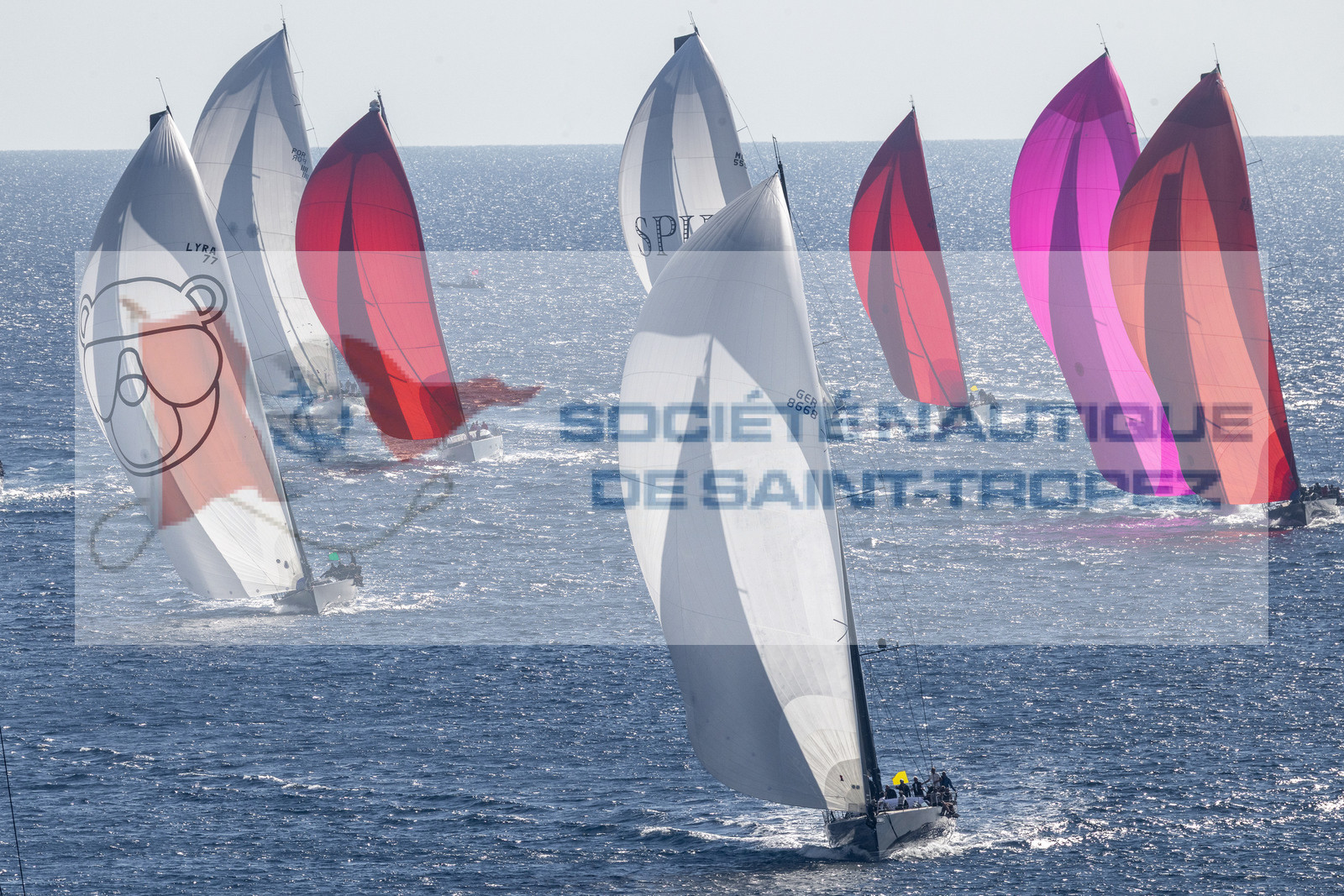 04 10 2025, Saint-Tropez (FRA), Les VoIles de Saint-Tropez 2025, Race Day 6