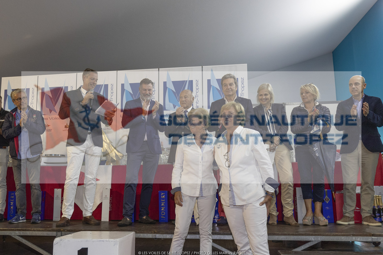 7 10 2018 Saint-Tropez (FRA,83), LEs Voiles de Saint-Tropez 2018, jour 8, prize giving
