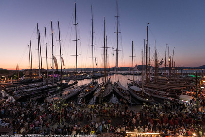 29 09 2016, Saint-Tropez (FRA,83), Voiles de Saint-Tropez 2016, Challenge Day, Crew parade