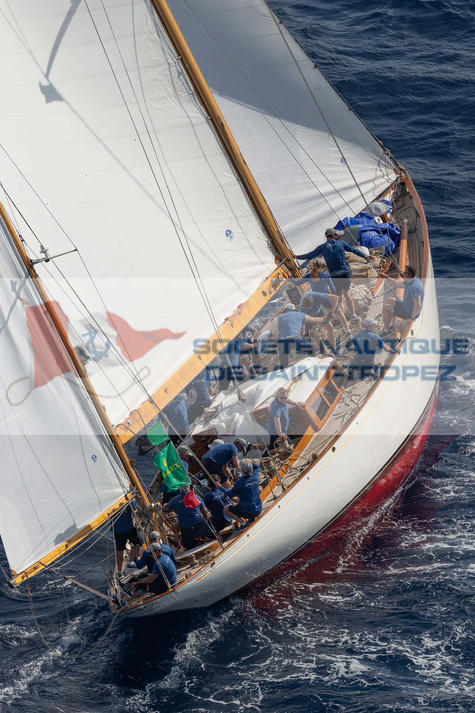 03 10 2023, Saint-Tropez (FRA,83), Les Voiles de Saint-Tropez 2023, Race Day 3, Trophée Rolex, Baruna 03 10 2023, Saint-Tropez (FRA,83), Les Voiles de Saint-Tropez 2023, Race Day 3, Trophée Rolex, Baruna