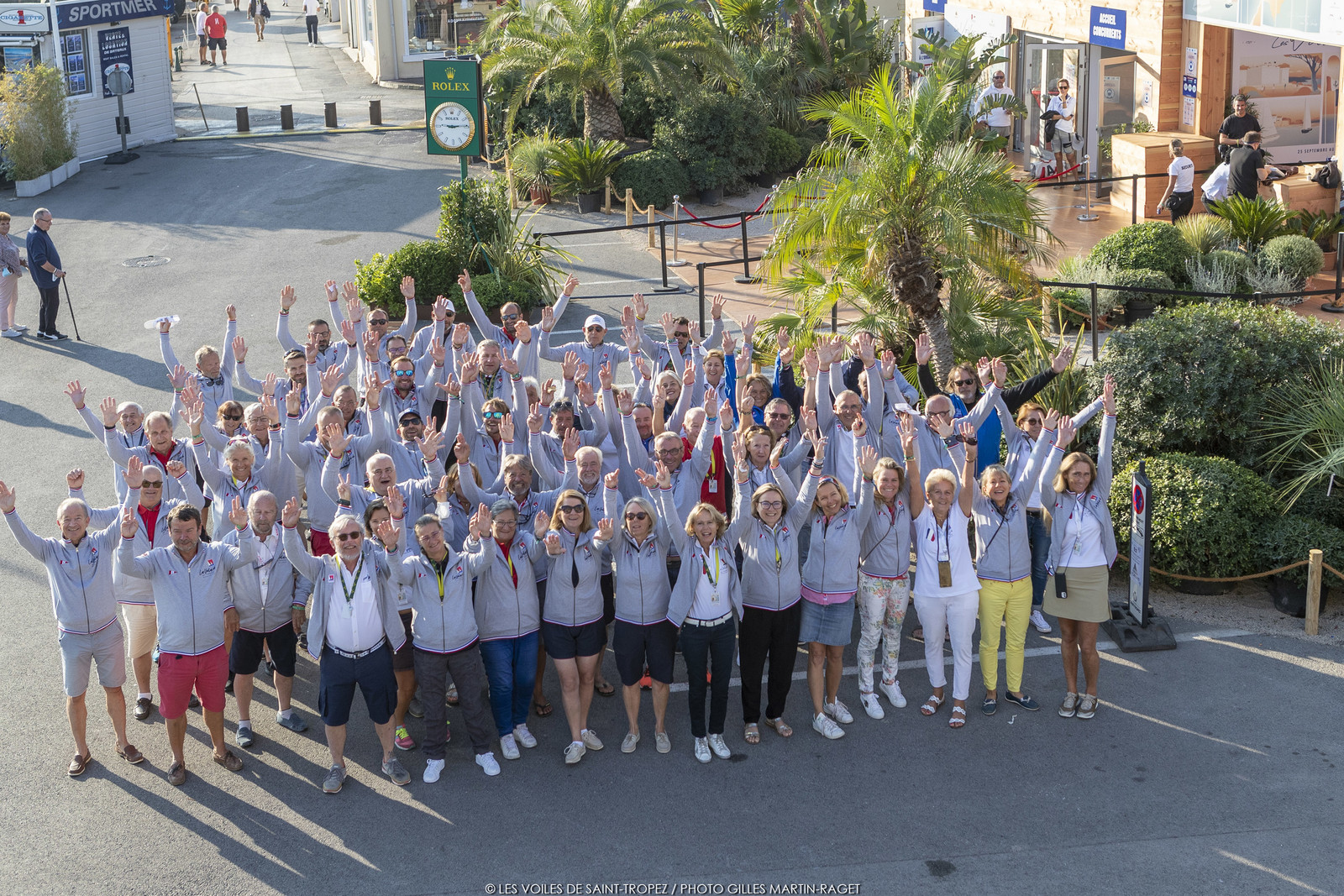 30 09 2021, Saint-Tropez (FRA,83, Voiles de Saint-Tropez 2021, jour 5, l'équipe d'organisation 30 09 2021, Saint-Tropez (FRA,83, Voiles de Saint-Tropez 2021, jour 5, l'équipe d'organisation