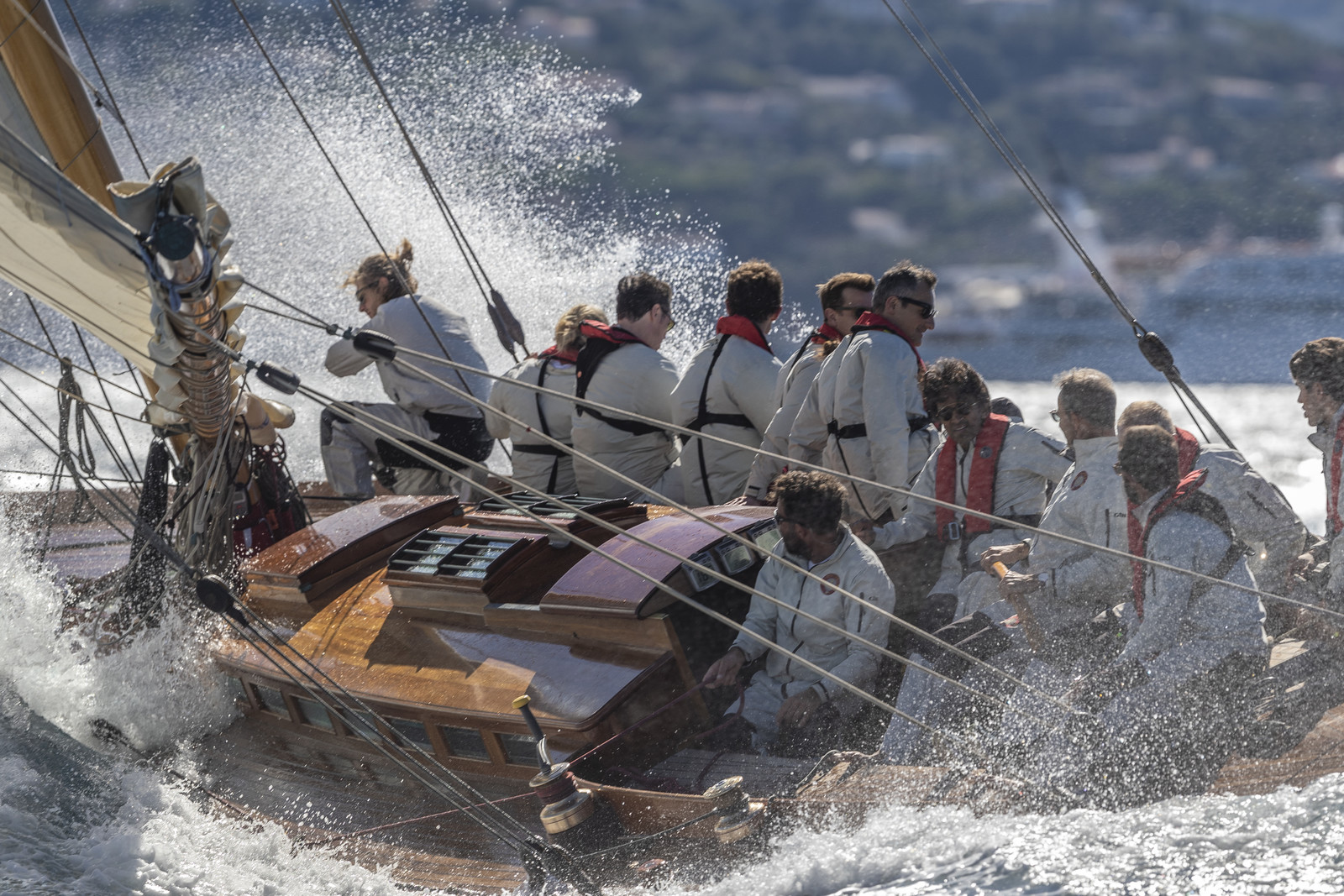 26 09 2022, Saint-Tropez (FRA,83), Voiles de Saint-Tropez 2022, Premier jour de course pour les IRC - ENtraînements pour les classiques 26 09 2022, Saint-Tropez (FRA,83), Voiles de Saint-Tropez 2022, Premier jour de course pour les IRC - ENtraînements pour les classiques