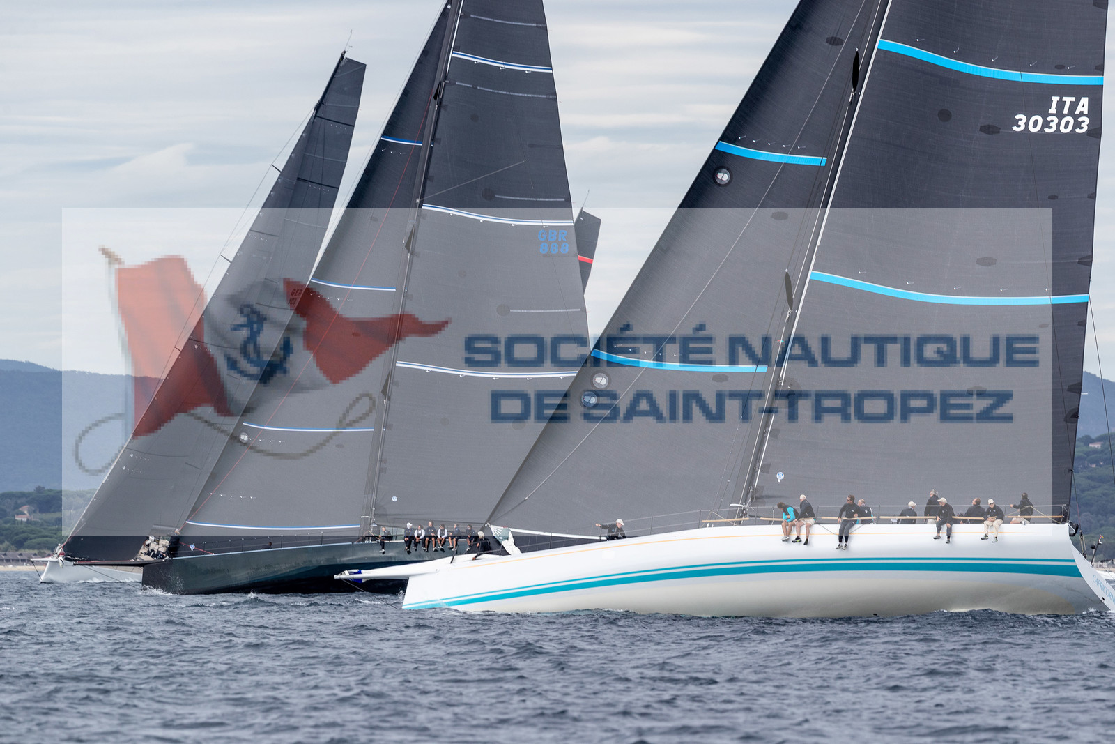 30 09 2024, Saint-Tropez (FRA), Les Voiles de Saint-Tropez 2024, Race Day 1