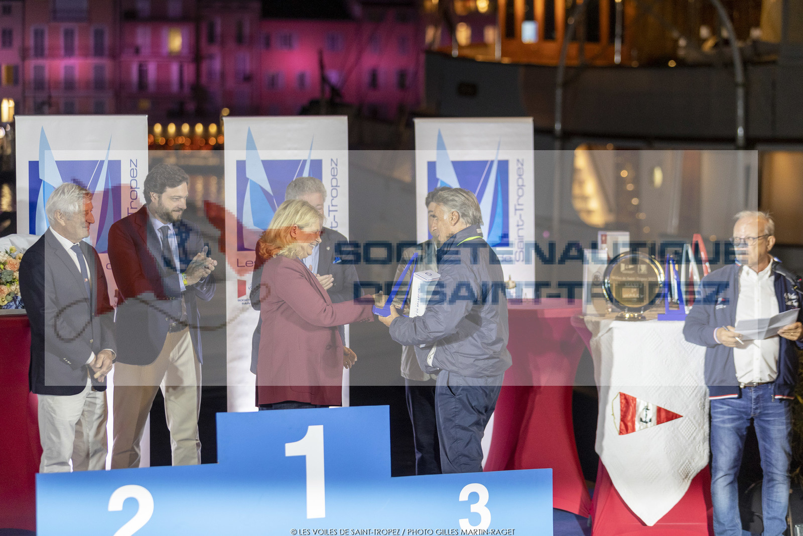 02 10 2022, Saint-Tropez (FRA,83), Voiles de Saint-Tropez 2022,  prizegiving