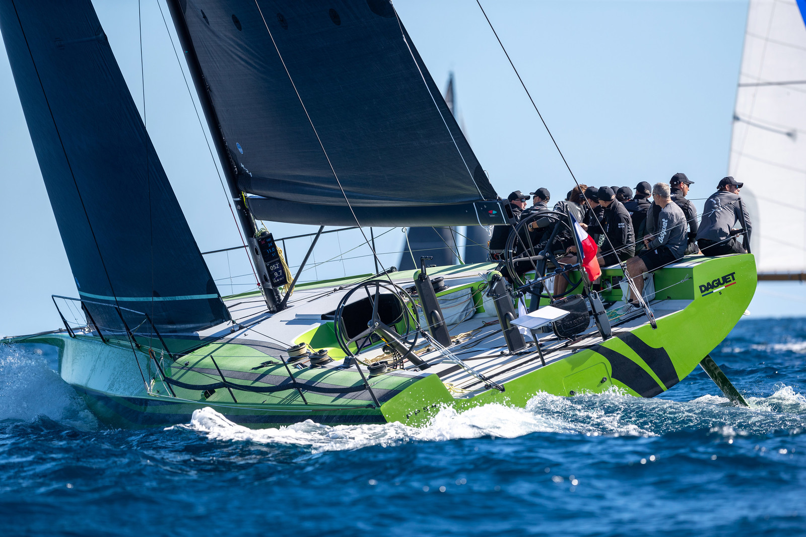 29 09 2024, Saint-Tropez (FRA), Les Voiles de Saint-Tropez 2024, Day 2, Trainings