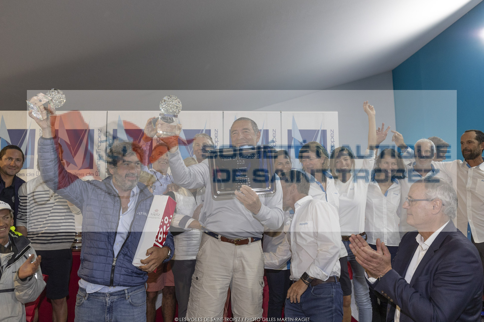 7 10 2018 Saint-Tropez (FRA,83), LEs Voiles de Saint-Tropez 2018, jour 8, prize giving 7 10 2018 Saint-Tropez (FRA,83), LEs Voiles de Saint-Tropez 2018, jour 8, prize giving