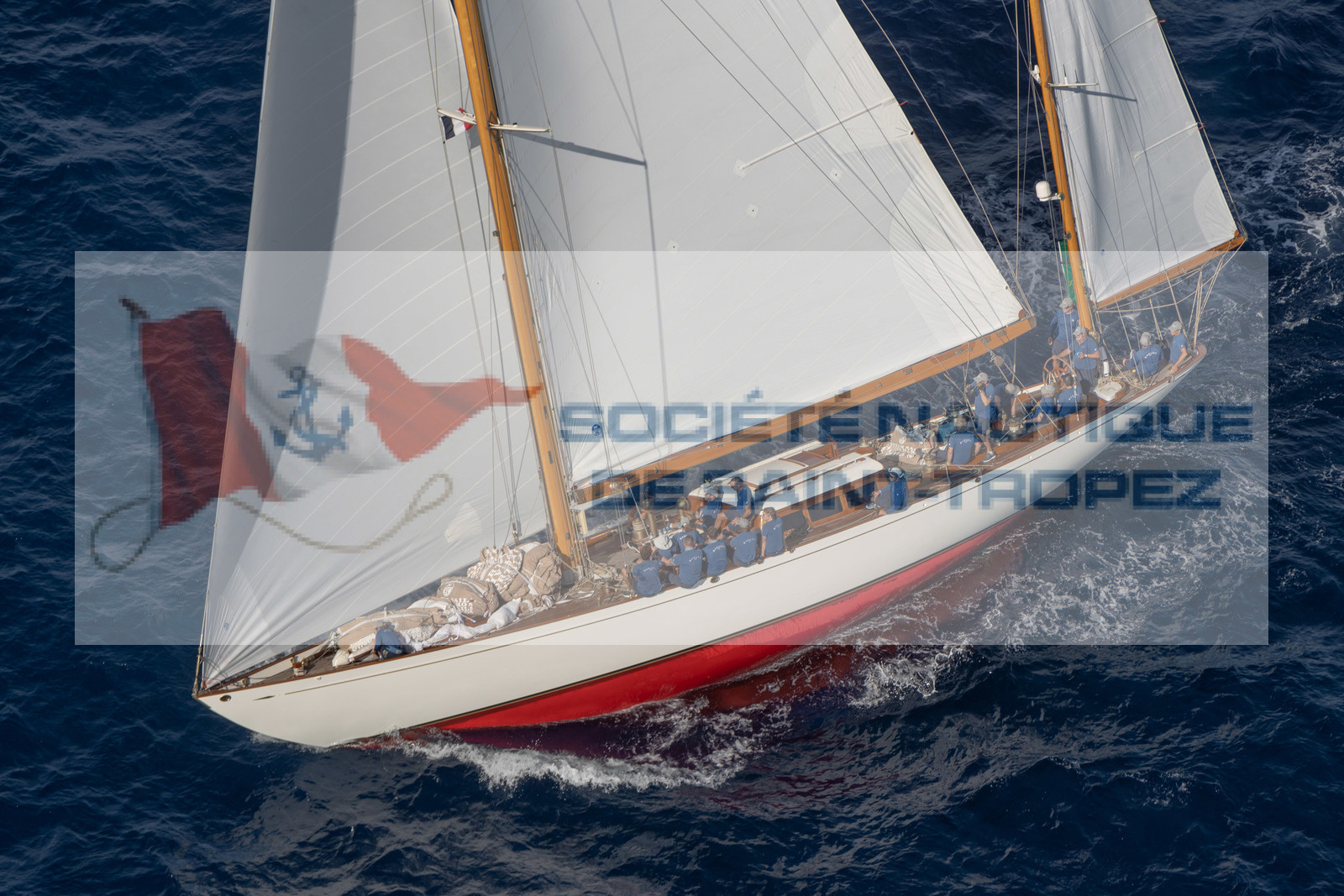 03 10 2023, Saint-Tropez (FRA,83), Les Voiles de Saint-Tropez 2023, Race Day 3, Trophée Rolex, Baruna