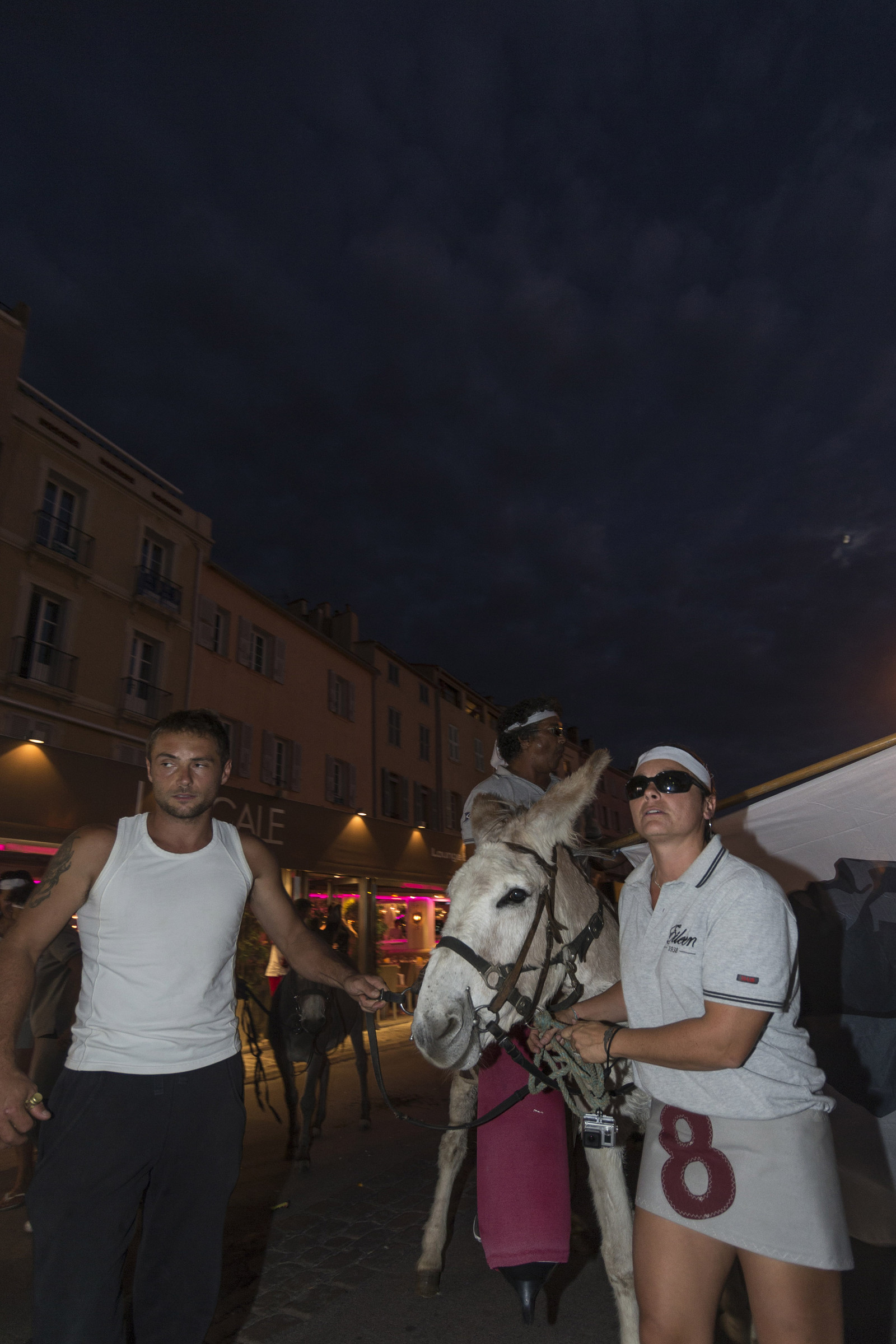 02 10 2014, Saint-Tropez (FRA,83), Voiles de Saint-Tropez 2014, Day 4, défilé des équipages   crew parade 02 10 2014, Saint-Tropez (FRA,83), Voiles de Saint-Tropez 2014, Day 4, défilé des équipages   crew parade