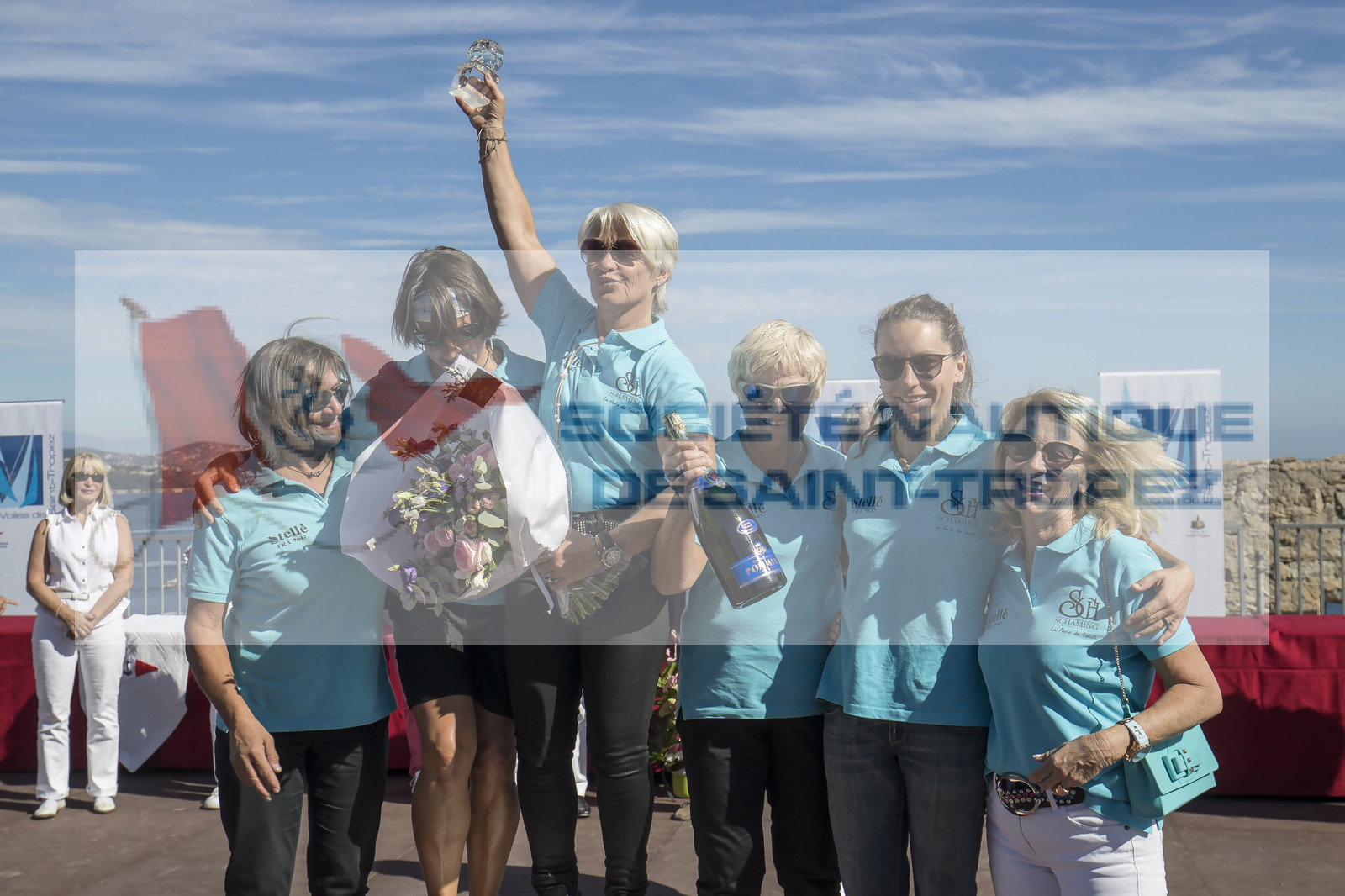06 10 2017, Saint-Tropez (FRA,83), Les Voiles de Saint-Tropez 2017, jour , Remise des prix