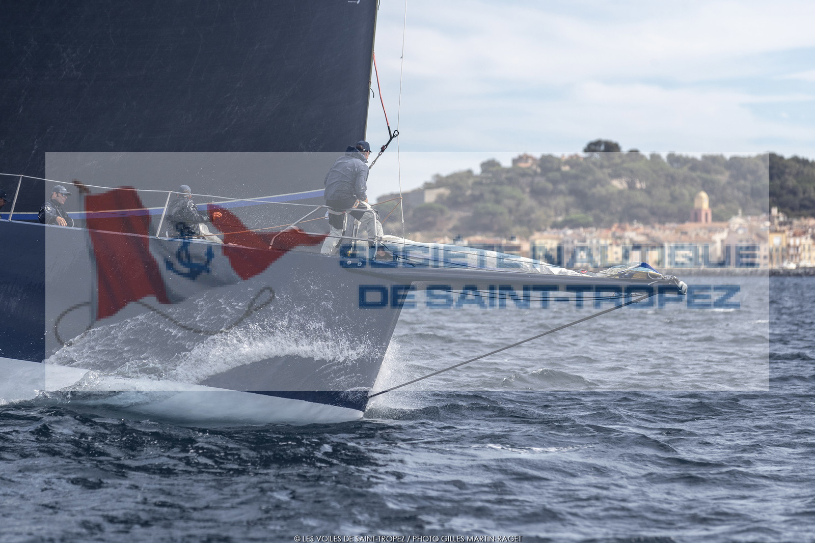02 10 2022, Saint-Tropez (FRA,83), Voiles de Saint-Tropez 2022,  entraînement des maxis 02 10 2022, Saint-Tropez (FRA,83), Voiles de Saint-Tropez 2022,  entraînement des maxis