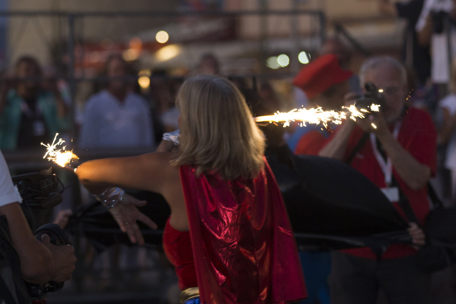 02 10 2014, Saint-Tropez (FRA,83), Voiles de Saint-Tropez 2014, Day 4, défilé des équipages   crew parade 02 10 2014, Saint-Tropez (FRA,83), Voiles de Saint-Tropez 2014, Day 4, défilé des équipages   crew parade
