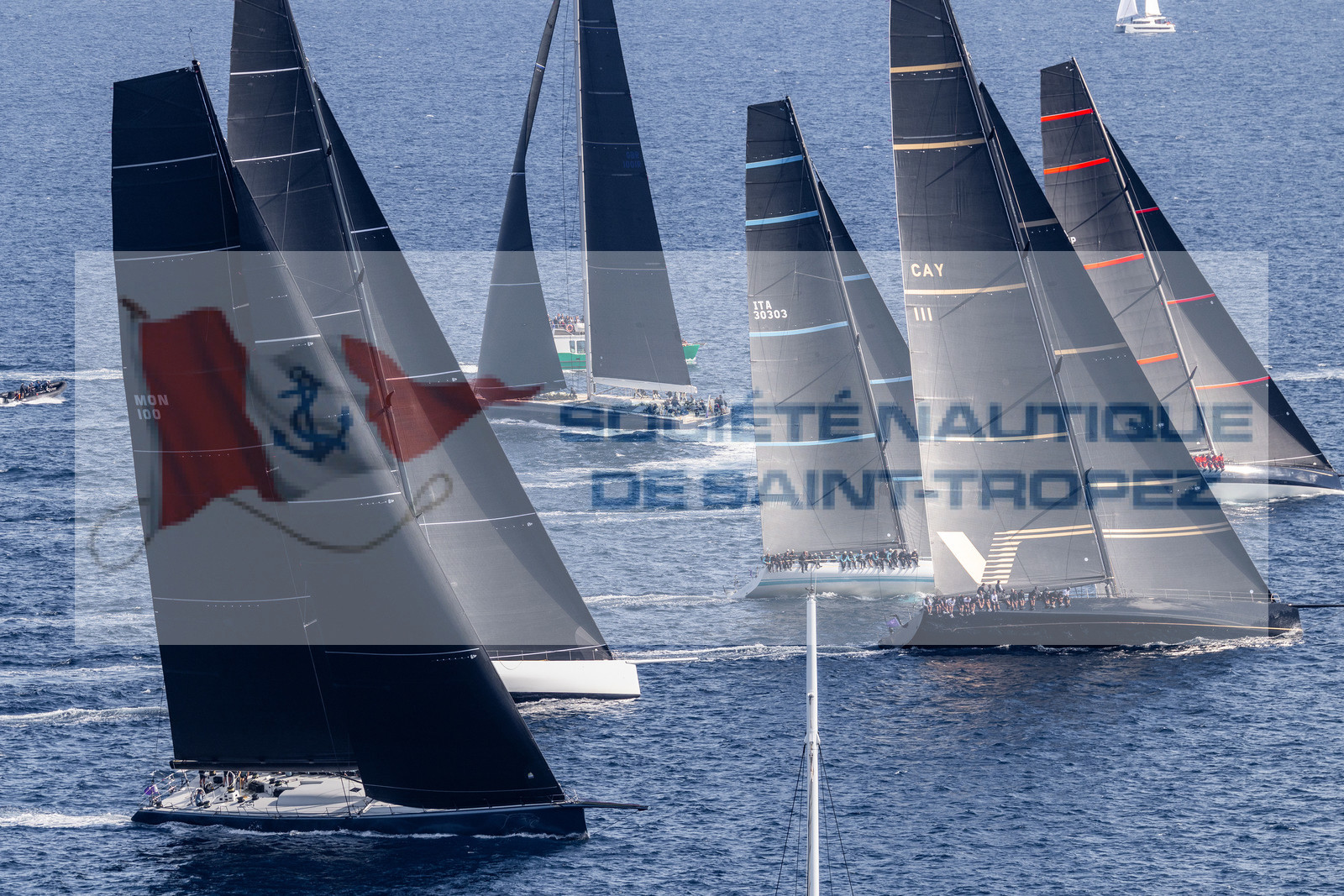 04 10 2025, Saint-Tropez (FRA), Les VoIles de Saint-Tropez 2025, Race Day 6