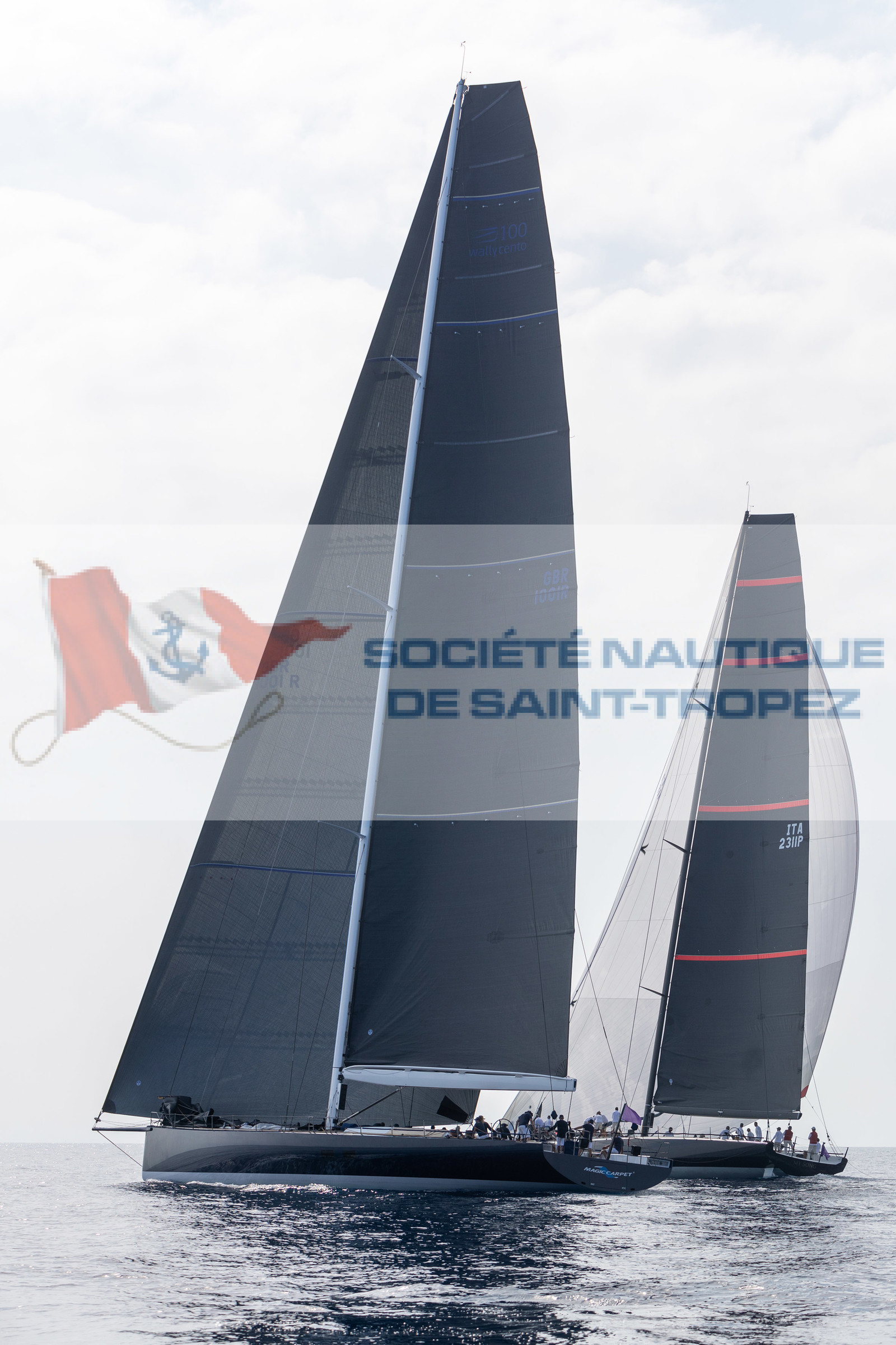 03 10 2023, Saint-Tropez (FRA,83), Les Voiles de Saint-Tropez 2023, Race Day 4, Club 55 Cup - Maxis