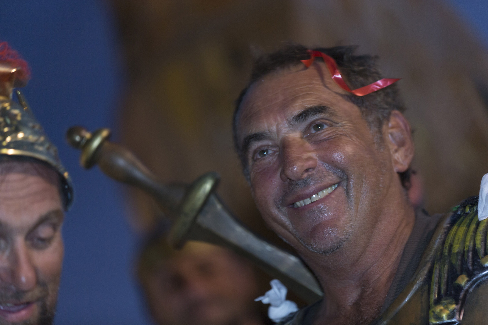 02 10 2014, Saint-Tropez (FRA,83), Voiles de Saint-Tropez 2014, Day 4, défilé des équipages   crew parade