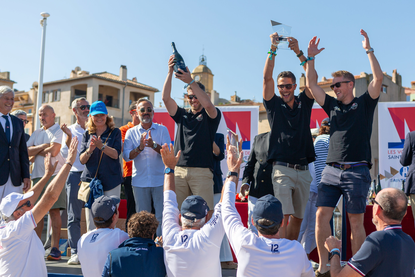 08 10 2023, Saint-Tropez (FRA,83), Les Voiles de Saint-Tropez 2023, Prizegiving classics and moderns